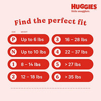 Huggies Newborn Diapers, Little Snugglers Newborn Diapers, 148 Count