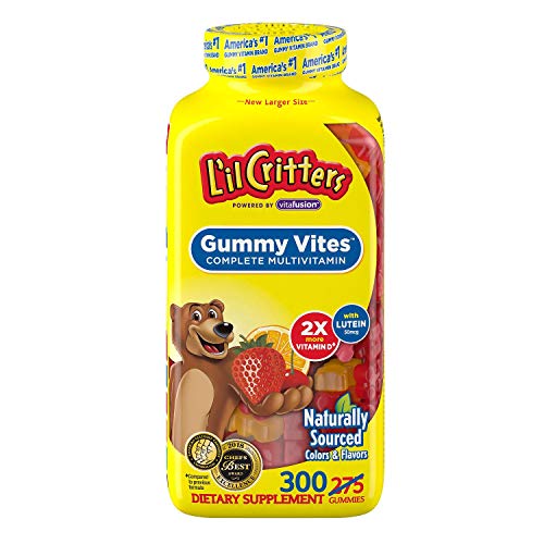 Gummy Vites Children's Chewable Gummy Bear Multivitamin Dietary Supplement, 300 Count