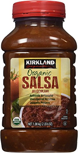 Kirkland Signature Organic Salsa, Medium, 1.08 kg (Pack of 2)