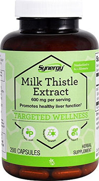 Vitacost Milk Thistle Extract - Standardized - 600 mg per Serving - 200 Capsules