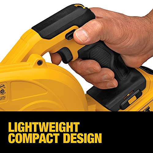 DEWALT 20V MAX Blower, 100 CFM Airflow, Variable Speed Switch, Includes Trigger Lock, Bare Tool Only (DCE100B)