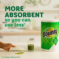 Bounty Full Sheet Paper Towels, White, 2 Triple Rolls - 6 Regular Rolls