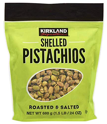 Kirkland Signature Shelled Roasted & Salted Pistachios - 1.5 lbs