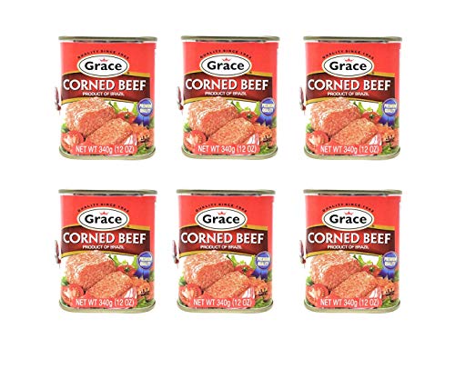 Grace Corned Beef (6 Pack, Total of 72oz)