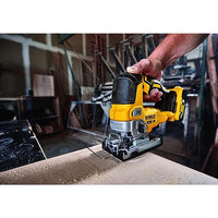 DEWALT 20V MAX XR Jig Saw, 3,200 Blade Speed, Cordless, Brushless Motor, LED Light, Bare Tool Only (DCS334B)