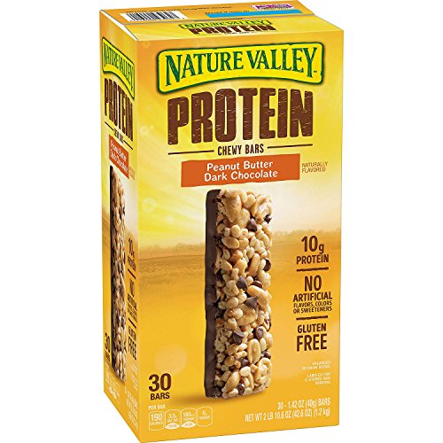 Nature Valley Peanut Butter Dark Chocolate Protein Chewy Bars (1.42 oz, 30 ct.)