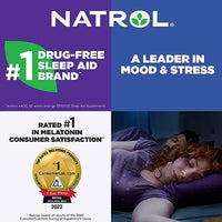 Natrol Sleep Melatonin 5mg Fast Dissolve Tablets, Nighttime Sleep Aid for Adults, 150 Strawberry-Flavored Melatonin Tablets, 150 Day Supply