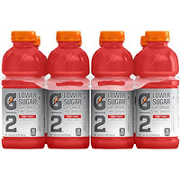 Gatorade G2 Thirst Quencher, Fruit Punch, 20 Fl Oz Bottles, 8 Pack