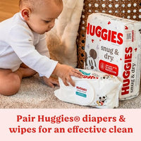 Huggies Size 7 Diapers, Snug & Dry Baby Diapers, Size 7 (41+ lbs), 92 Ct (2 Packs of 46), Packaging May Vary