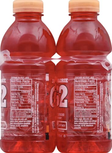 Gatorade G2 Thirst Quencher, Fruit Punch, 20 Fl Oz Bottles, 8 Pack