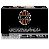 Tully's Coffee French Roast Keurig Single-Serve K-Cup Pods, Dark Roast Coffee, 72 Count (6 Packs of 12)