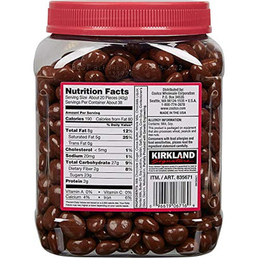 Signature's Milk, Raisins, (3.4 Lb) (1.5kg), Chocolate, 548 Oz