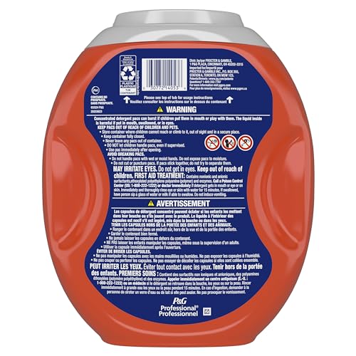 Tide Professional Commercial Power PODS Laundry Detergent, 63 Count (4 Count)