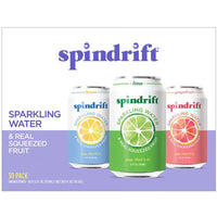 Spindrift Sparkling Water Variety, 12 fl oz, 30 ct