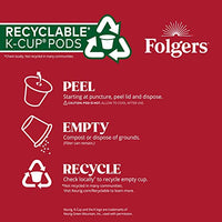 Folgers Colombian Decaf Medium Roast Coffee, 72 Keurig K-Cup Pods