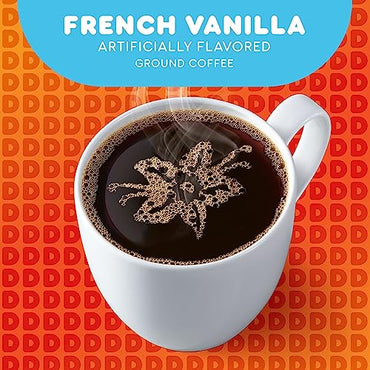 Dunkin' French Vanilla Flavored Coffee, 60 Keurig K-Cup Pods