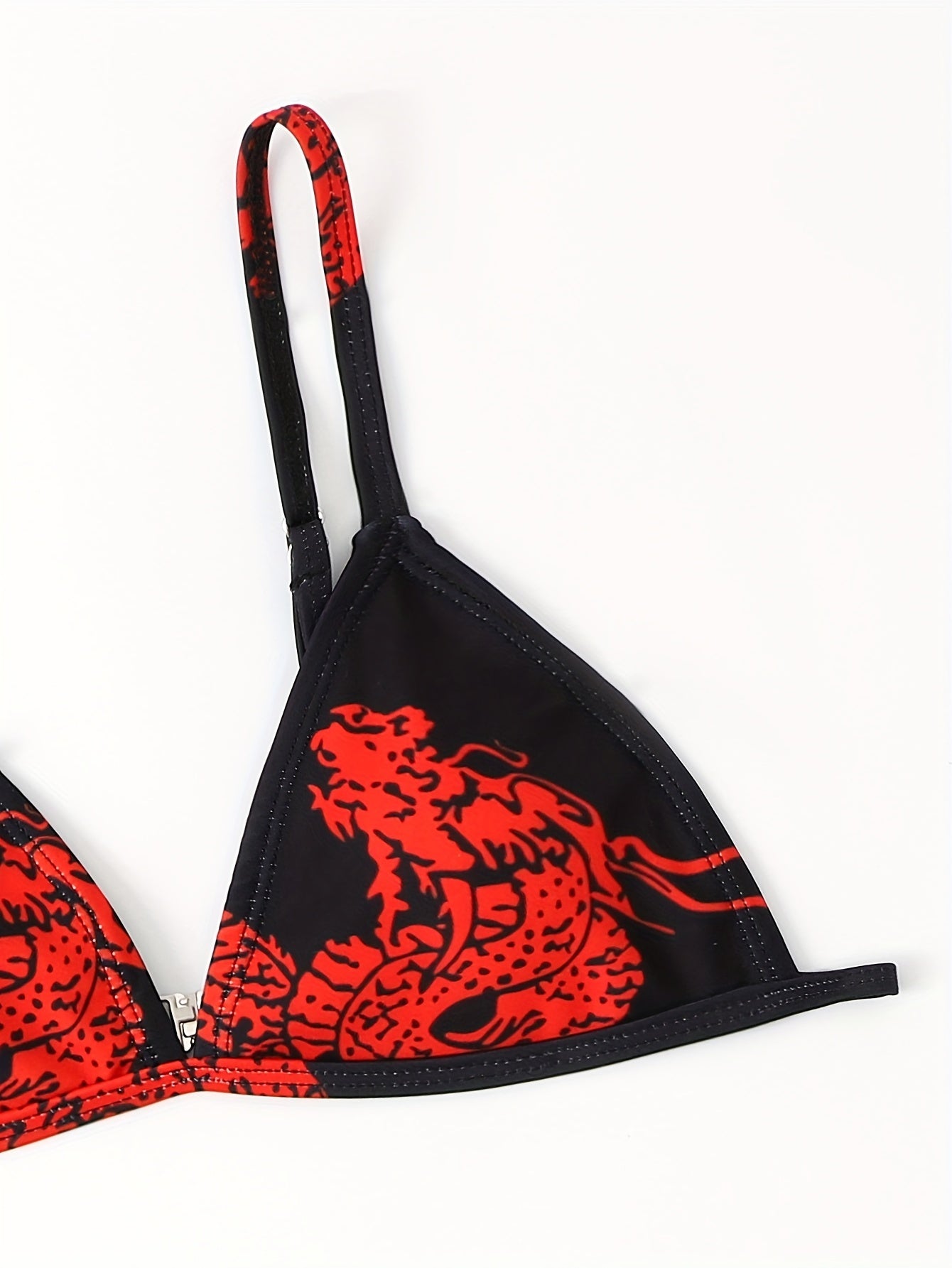Trendy & Elegant Girls 3pcs Bikini Swimwear Set Comfy Bathing Suit Summer Clothes Beach