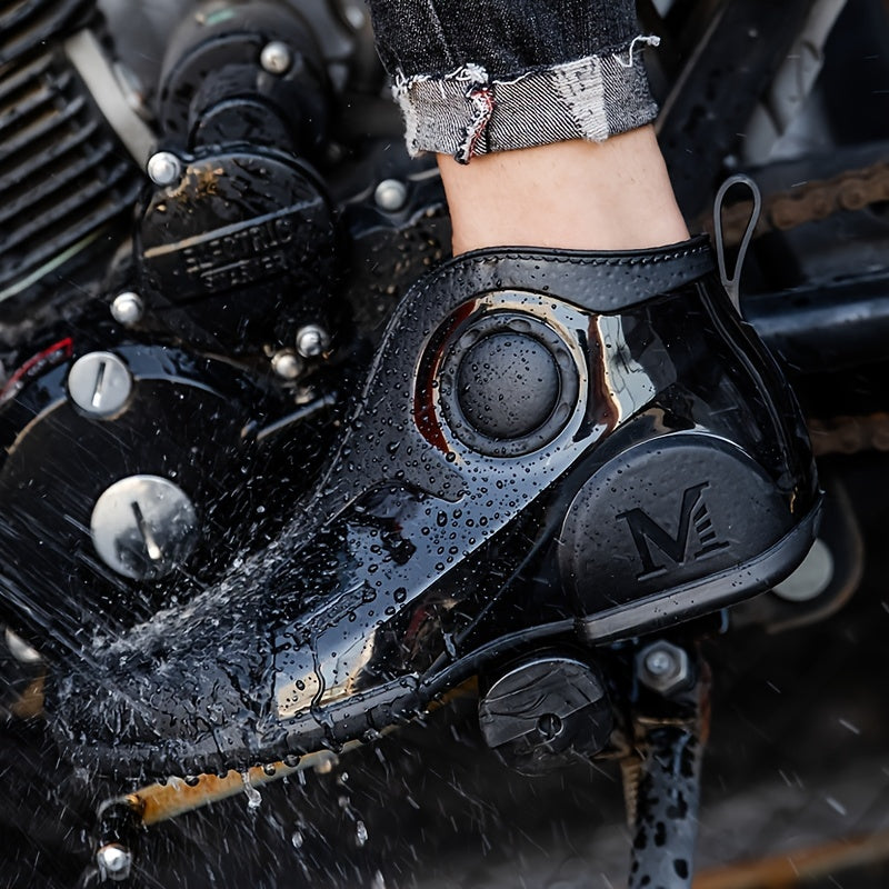New Men's Trendy Rain Boots Wear-resistant Waterproof Non-slip Rain Shoes For Outdoor Working Fishing