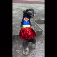 Sparkle In Style: Superhero Cosplay Pet Apparel -  For Toy Dogs, Small Dogs & Cats - Dress Up Costume - For Halloween, Parties & Photoshoots - Perfect Gift for Pet Lovers