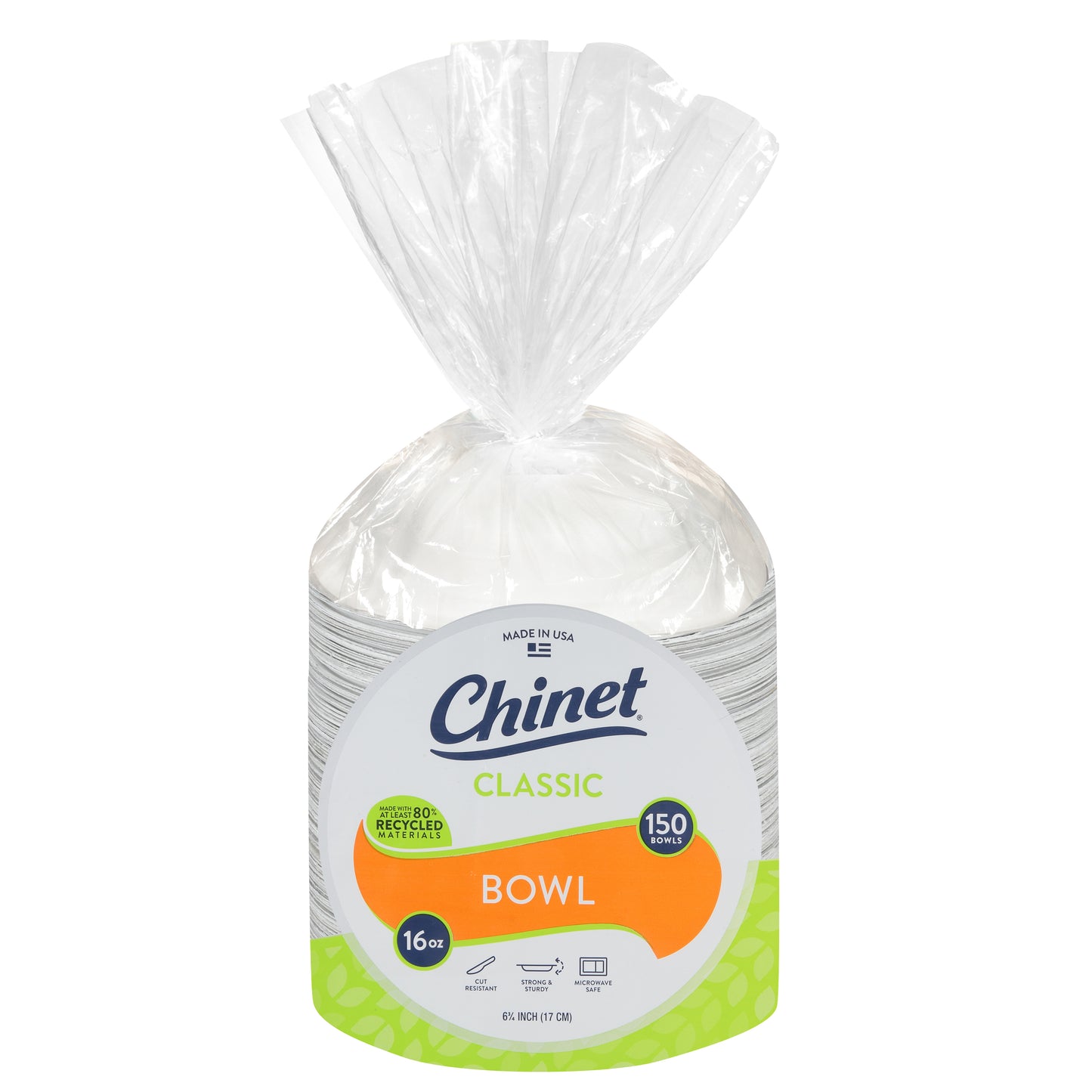 Chinet Classic White Fiber Bowl, 150 ct.