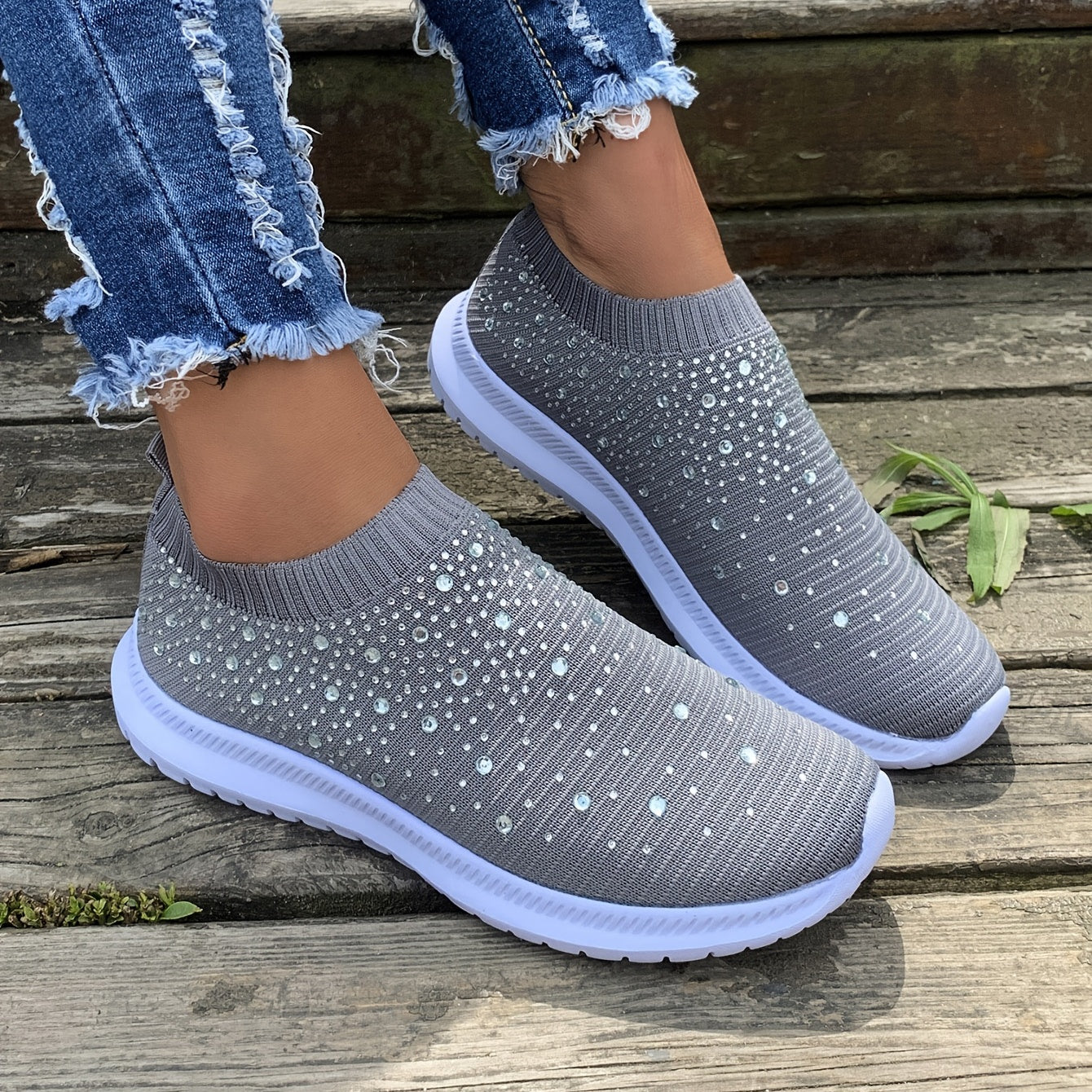 [Breathable Sneakers] Lightweight Breathable Women's Colorblock Mesh Platform Sneakers | Low Top Lace Up Shoes