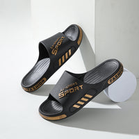Men'S Casual Summer PVC Slippers - Non-Slip, Wear-Resistant Sole, Comfortable Slip-On Sandals for Outdoor & Indoor Use, Outdoor Footwear | Casual Slipon Shoes | PVC Upper Sandalssuitable for Men & Women
