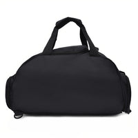 Large Capacity Duffle Tote Bag, Nylon Lightweight Luggage Bag With Shoe Compartment, Portable Travel Storage Bag Unisex Bag For Daily Use