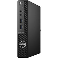 Dell OptiPlex 3000 3080 Desktop Computer - Intel Core i5 10th Gen i5-10500T Hexa-core (6 Core) 2.30 GHz - 8 GB RAM DDR4 SDRAM - 256 GB NVMe M.2 PCI Express M.2 SSD - Micro PC - Black