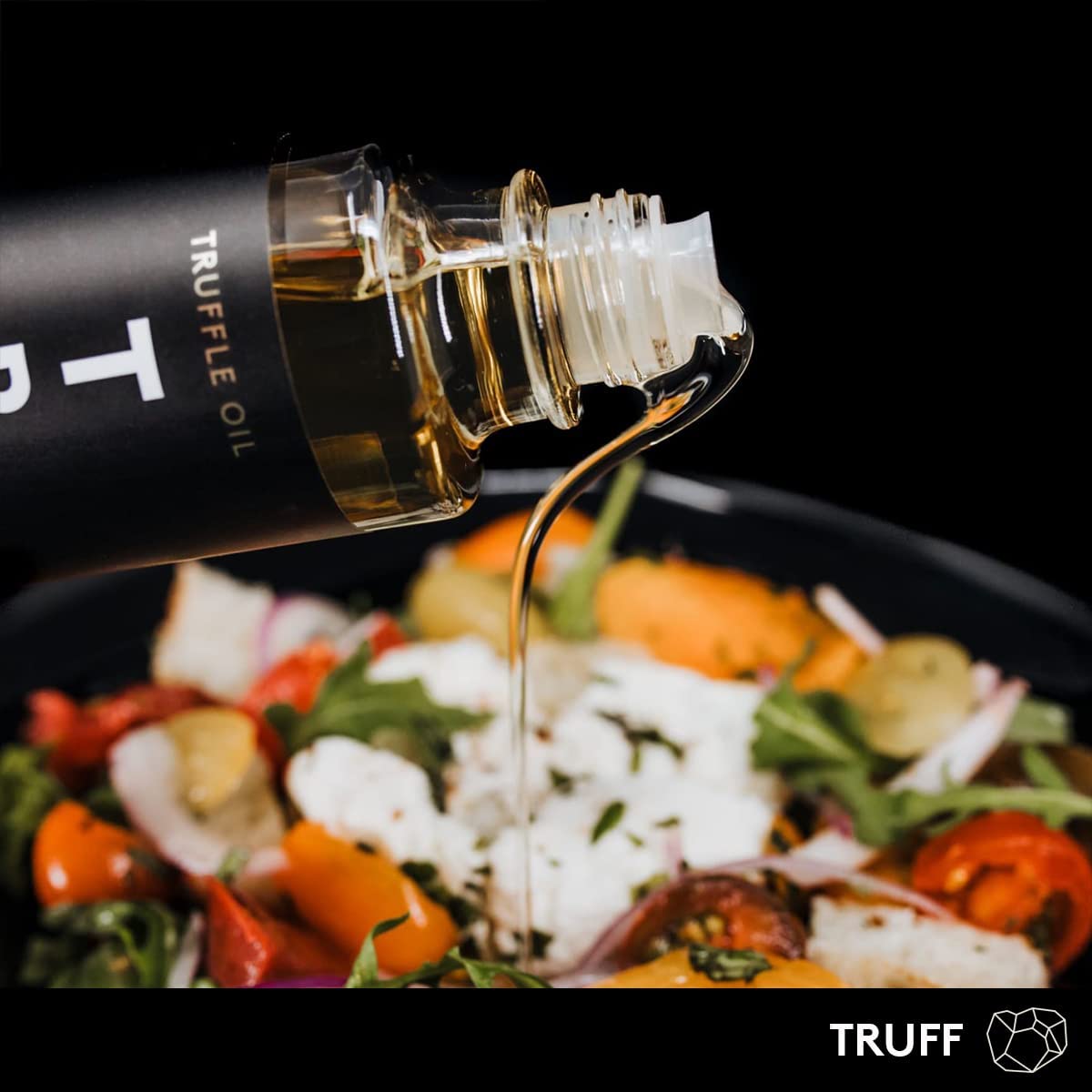 TRUFF Black and White Truffle Oil Combo Pack - Unique Flavor Experiences with Truffle, 2-Pack Bundle, 5.6 oz Bottles