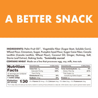 Rip Van Keto Wafer Cookies - Healthy Vegan Snack - Non GMO, Low Carb, Low Sugar (2g), Low Calorie - 16 Count (Pumpkin Spice)