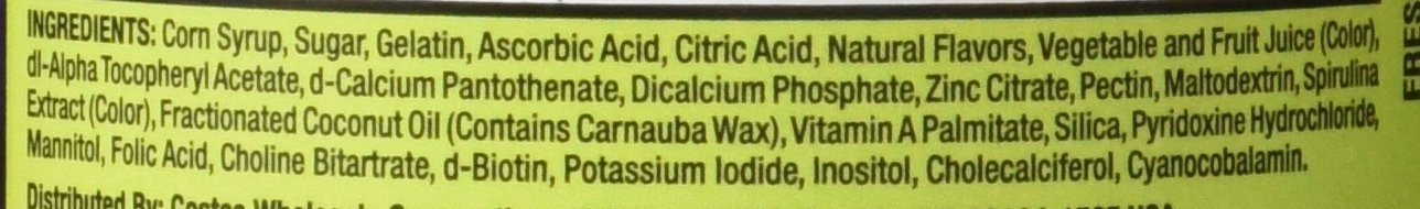 Kirkland Signature Children's Complete Multivitamin, 320 Gummies (2 Pack)