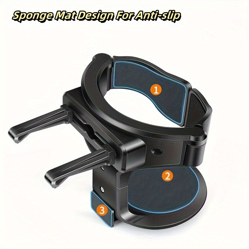 Car Air Vent Drink Cup Bottle Holder Auto Drink Rack Stand For Water Bottles & Ashtray Multifunctional Car Coffee Cup Holder