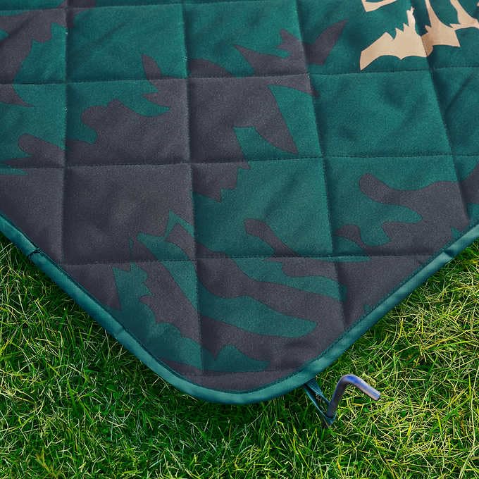 Weatherproof Vintage Outdoor Blanket (60in x 72in) - Portable Picnic Blankets Waterproof Foldable & Beach Blanket Waterproof Sandproof with Carry Strap, Camping Blanket - Foldable Waterproof (Bear)