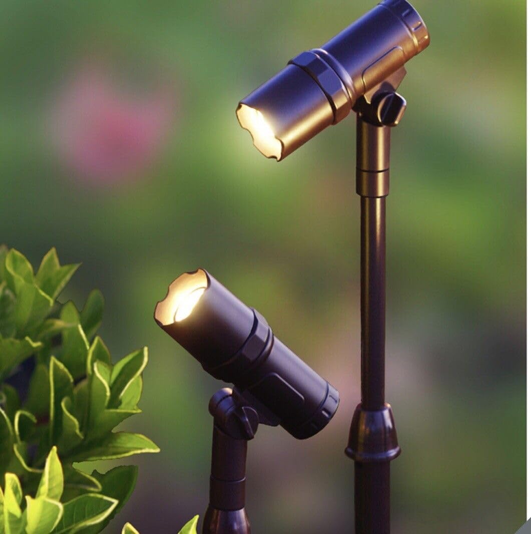 SmartYard LED Solar Spotlight 2 Pack