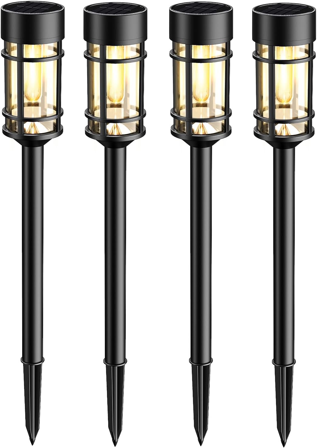 Solar Pathway Lights 4 Pack