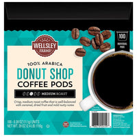 Wellsley Farms Donut Shop Coffee Pods 100 CT