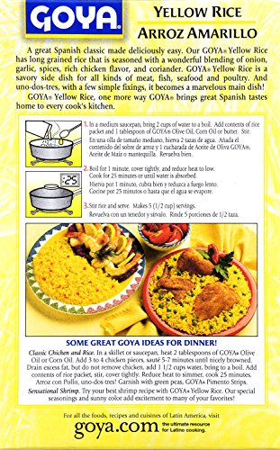 Goya Yellow Rice, Spanish Style, 7 oz