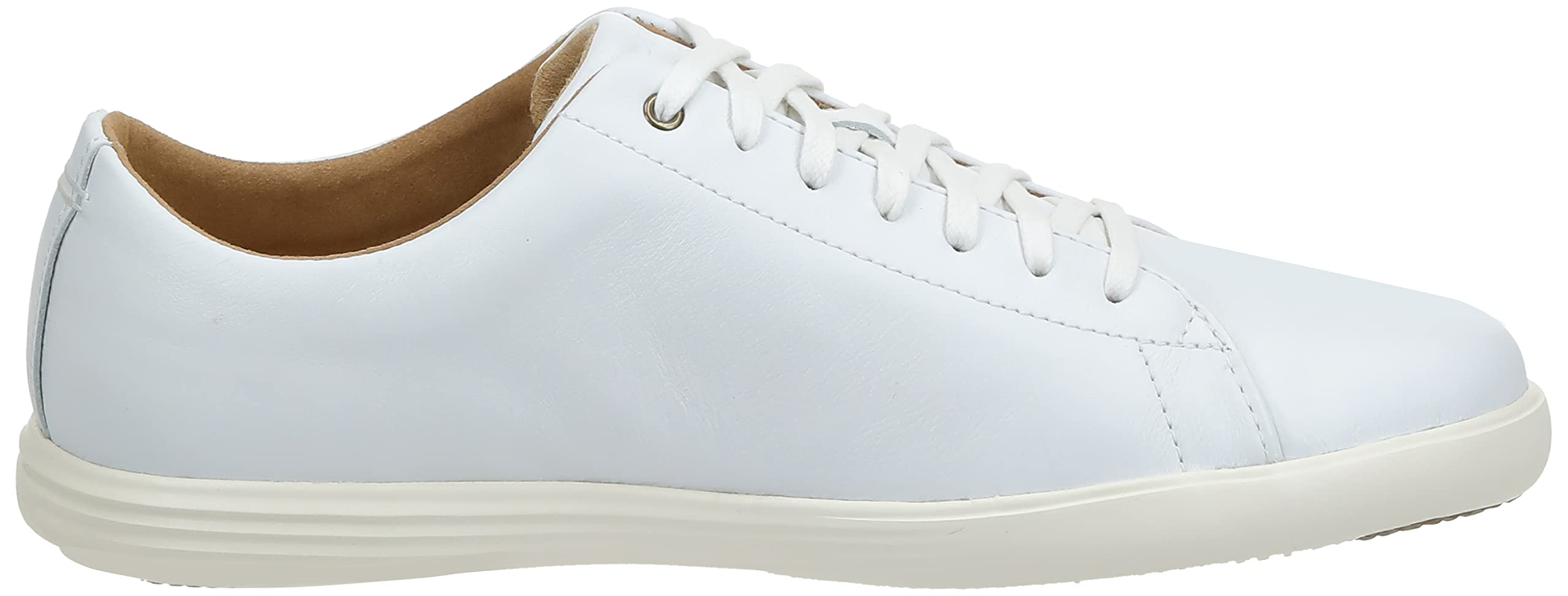 Cole Haan Men's Grand Crosscourt II Sneaker, White Leather