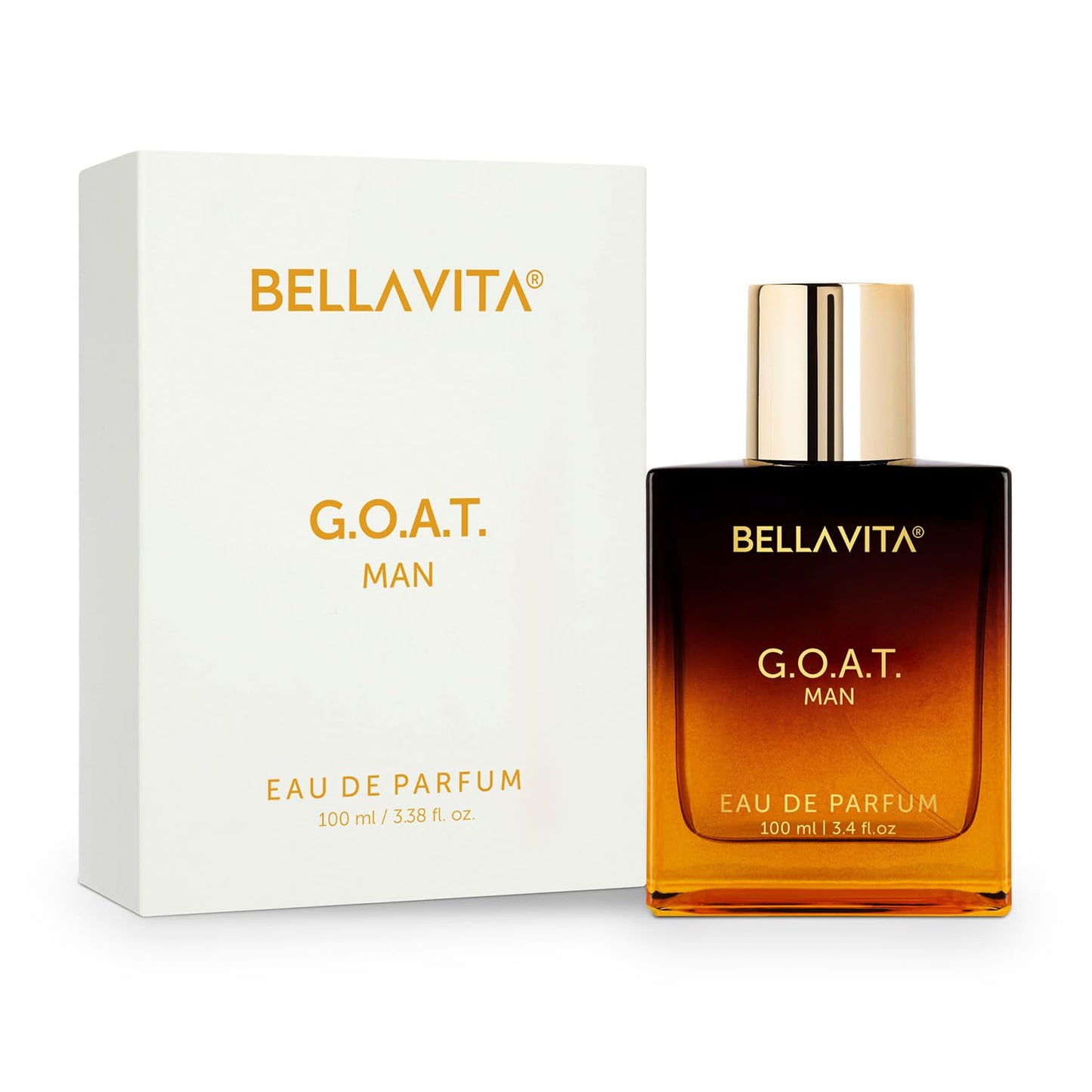 G.O.A.T. Men's Eau De Parfum (3.4 fl. oz.) | Perfume for Men with Bergamot, Lavender & Patchouli | Woody & Oriental | Refreshing: Ideal for Sports & Gym Enthusiasts | Long-Lasting & Cruelty-Free