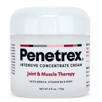 Penetrex Joint & Muscle Therapy – Soothing Comfort for Back, Neck, Hands, Feet – Premium Whole Body Rub with Arnica, Vitamin B6 MSM & Boswellia – Non-Greasy 4oz Cream