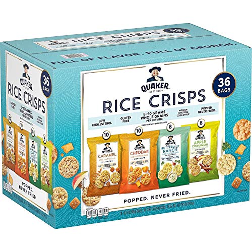 Quaker Rice Crisps Variety Pack (36 pk.)