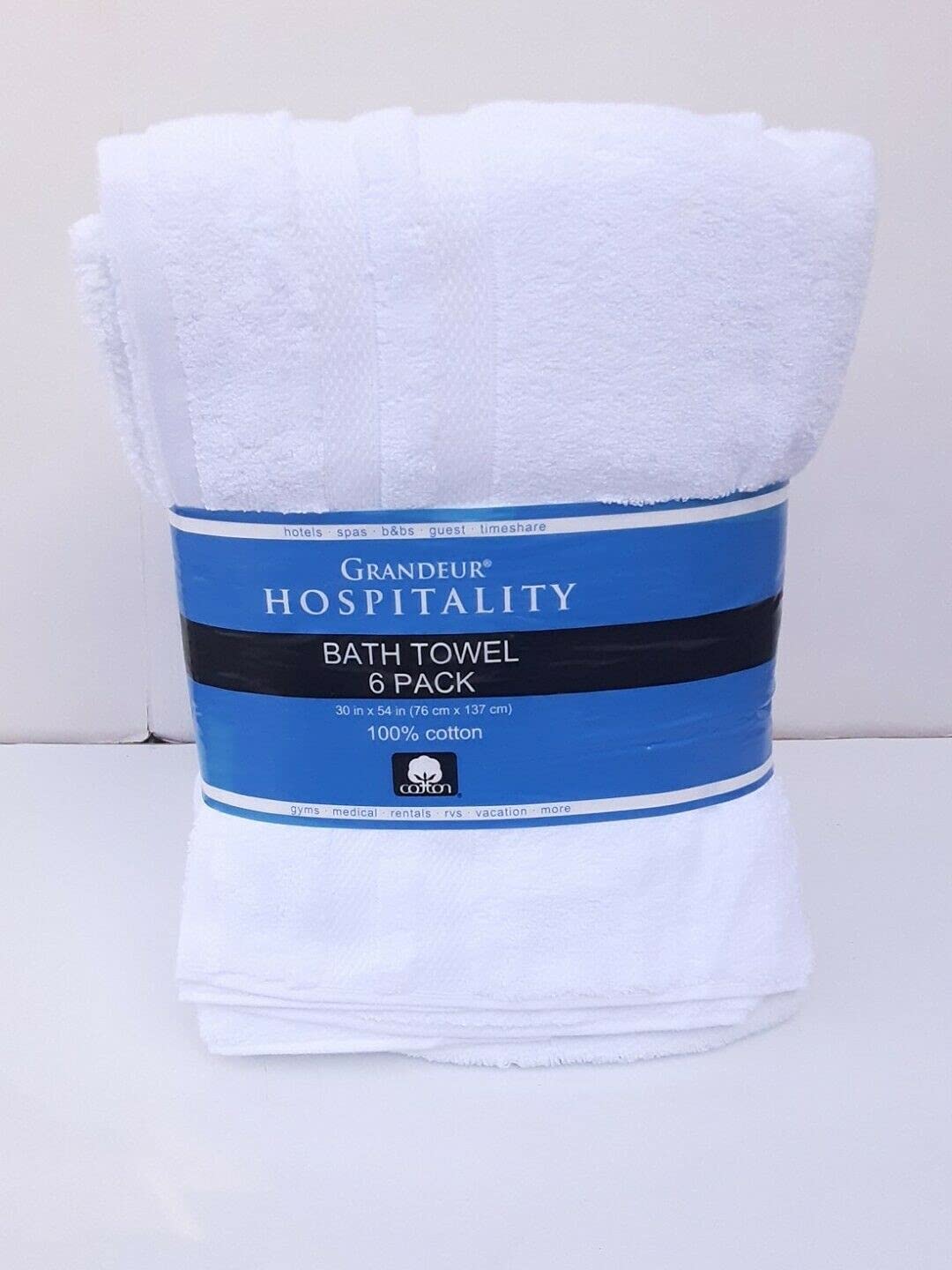 Grandeur Hospitality, Bath Towel 6-pack