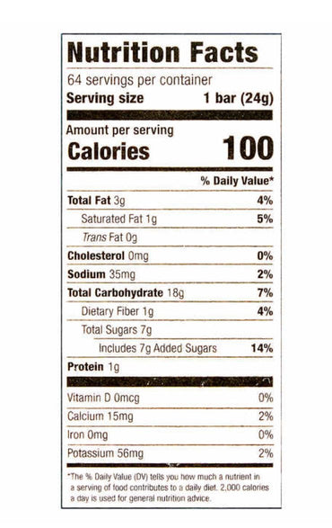 Kirkland Signature Soft & Chewy Granola Bars 0.85 oz 64-count 2PK