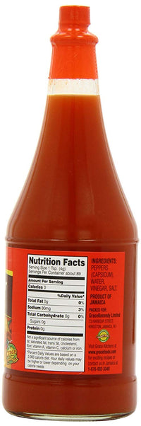 GRACE HOT PEPPER SAUCE 12 OZ (4BTL)