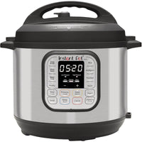 Instant Pot Duo 7-in-1 Electric Pressure Cooker, Slow Cooker, Rice Cooker, Steamer, Sauté, Yogurt Maker, Warmer & Sterilizer, Includes App With Over 800 Recipes, Stainless Steel, 8 Quart