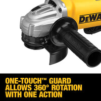 DEWALT Angle Grinder, 4.5 Inch, 11 Amp, With Paddle Switch (DWE402)