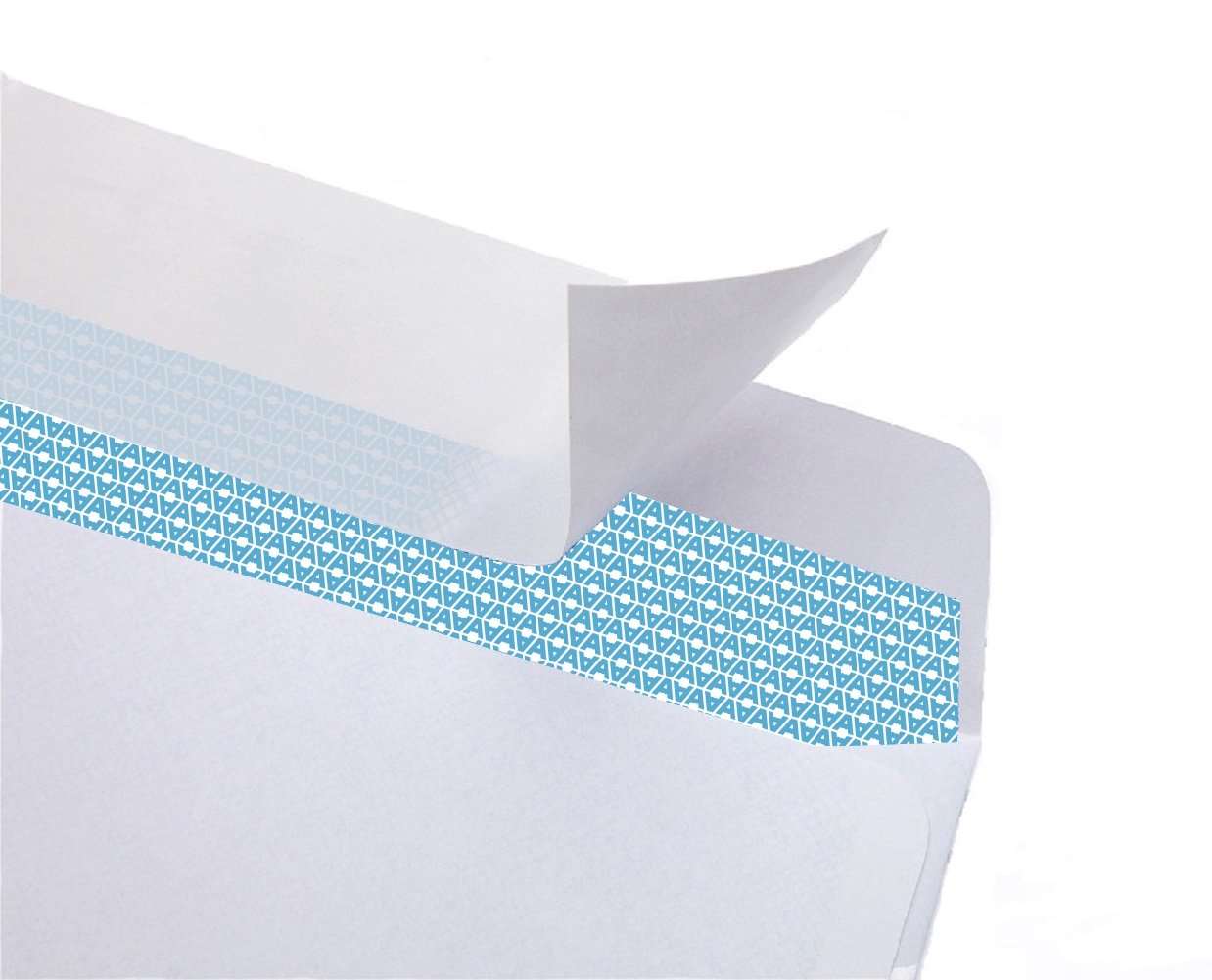 #10 Security Tinted Self-Seal Envelopes - No Window - EnveGuard, Size 4-1/8 X 9-1/2 Inches - White - 24 LB - 100 Count (34100)
