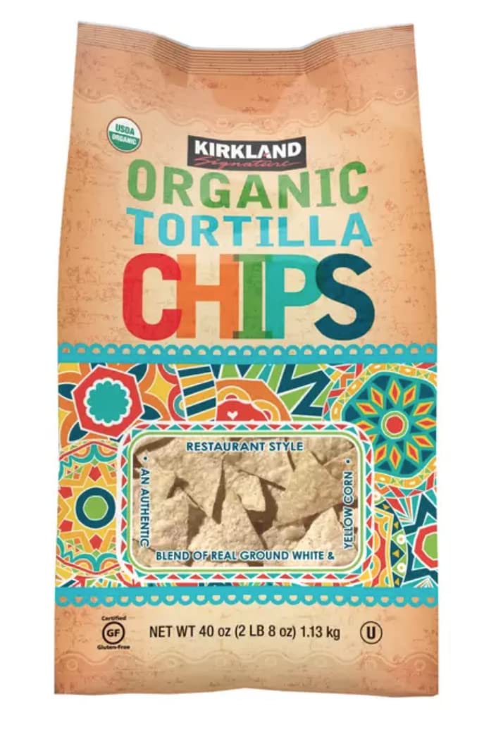 Kirkland Organic Tortilla Chips 1.13 kg (2.5 lbs)