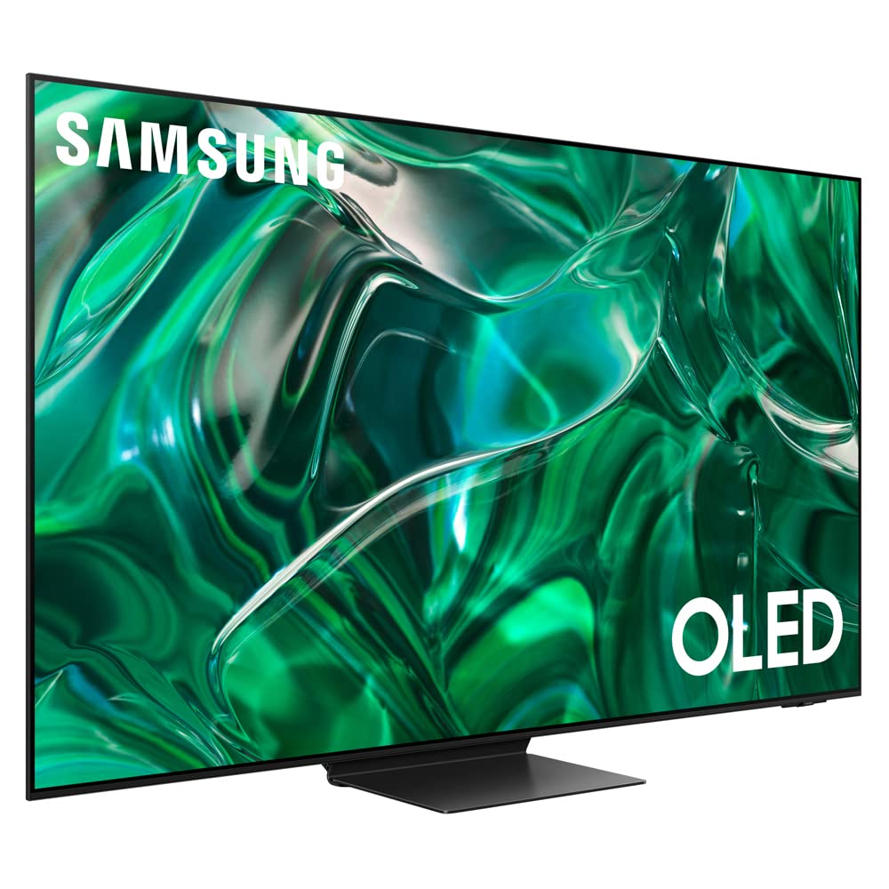 Samsung QN77S95CA 77 inch HDR Quantum Dot OLED Smart TV Bundle with 1 YR CPS Enhanced Protection Pack (2023 Model)