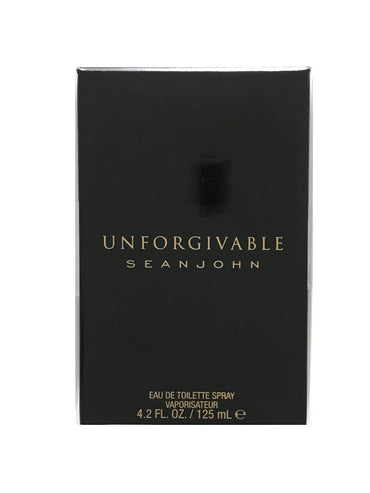 Sean John Unforgivable by Sean John for Men Eau De Toilette Spray, 4.2 fl oz